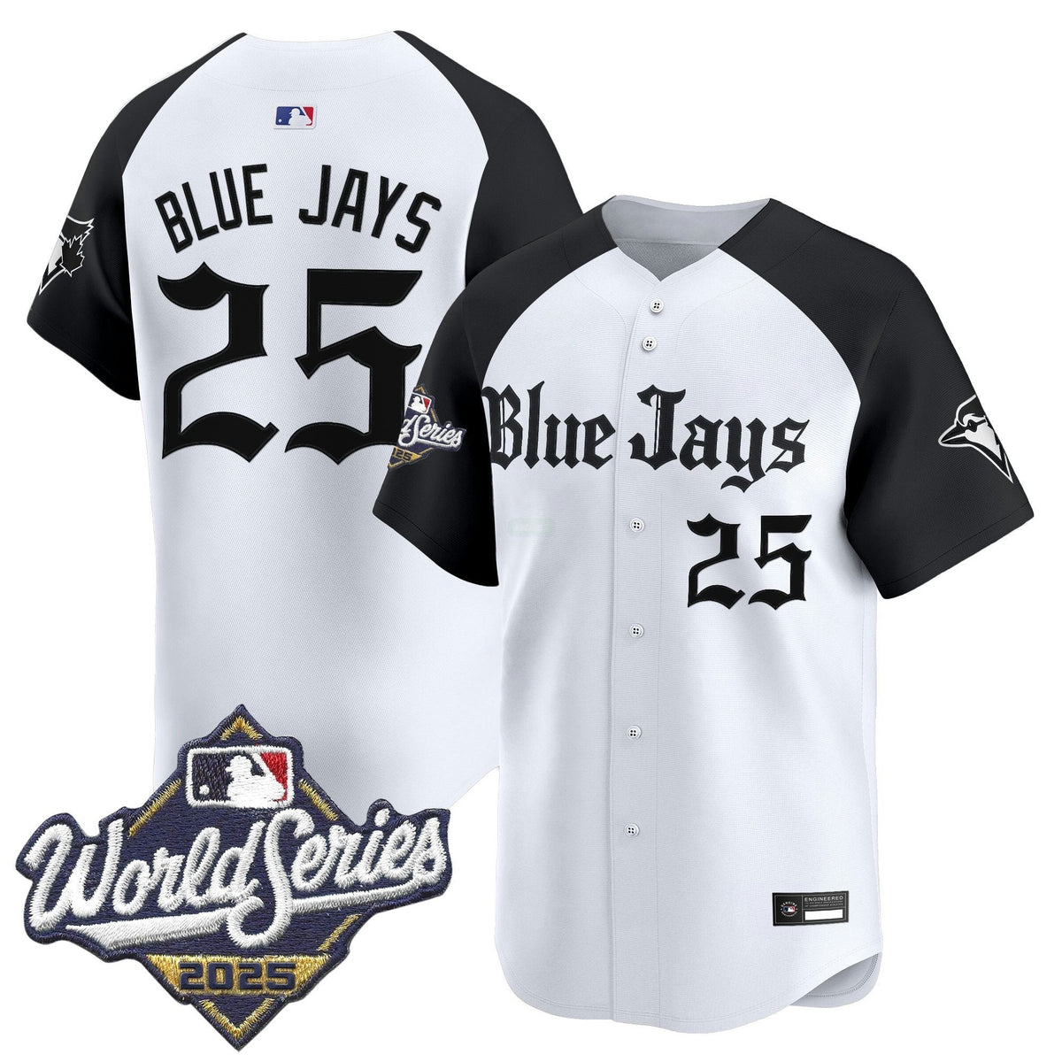MLB Men’s Toronto 2025 World Series Vapor Premier Limited Jersey V2 – Gothic North Edition