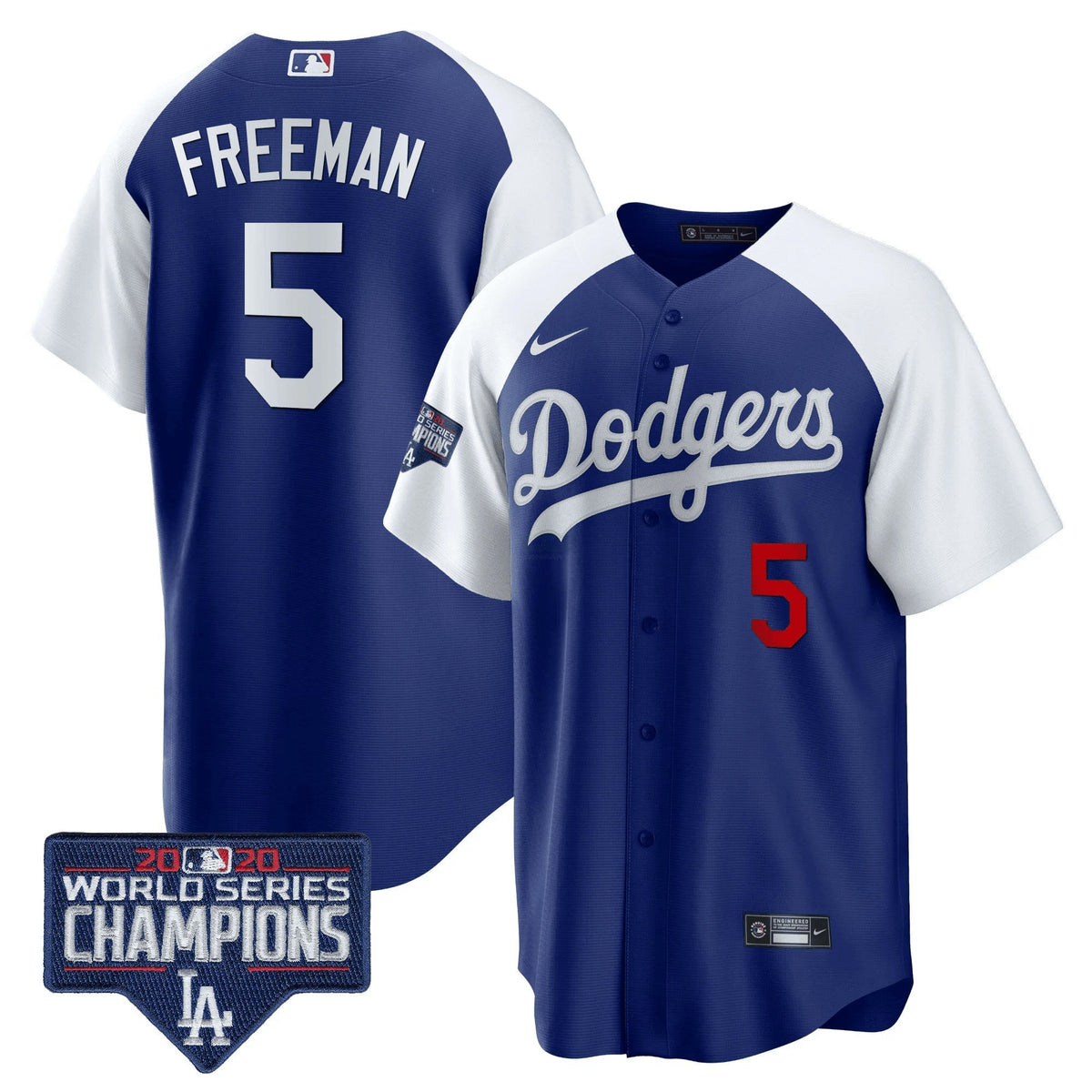 MLB Men’s World Series Champions Patch Cool Base Jersey