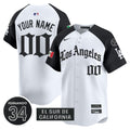 MLB Mexico 2025 LA Gothic Style Vapor Premier Limited Jersey