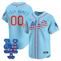 MLB New York Mets New York 2025 Fourth of July Vapor Premier Limited Jersey