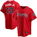 MLB Ronald Acuna Jr. Atlanta Red Jersey