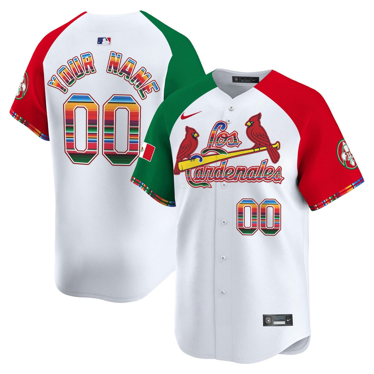 MLB St. Louis Fiesta Cardenales Vapor Premier Limited Jersey