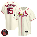 MLB St. Louis Tim McCarver Patch Cool Base Jersey