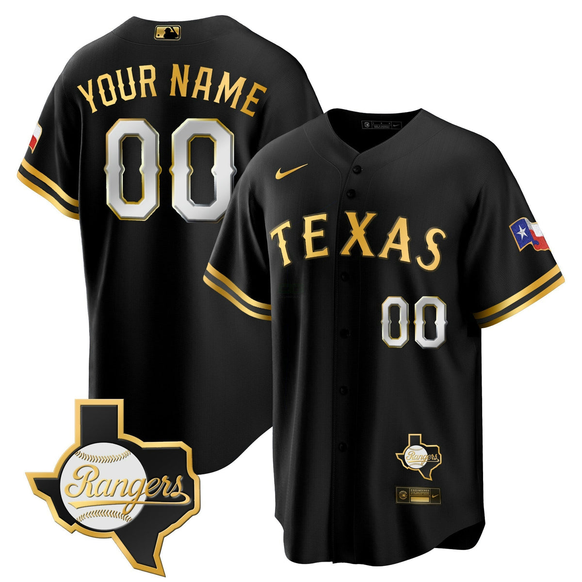 MLB Texas 2023 Cool Base Jersey – Texas Patch