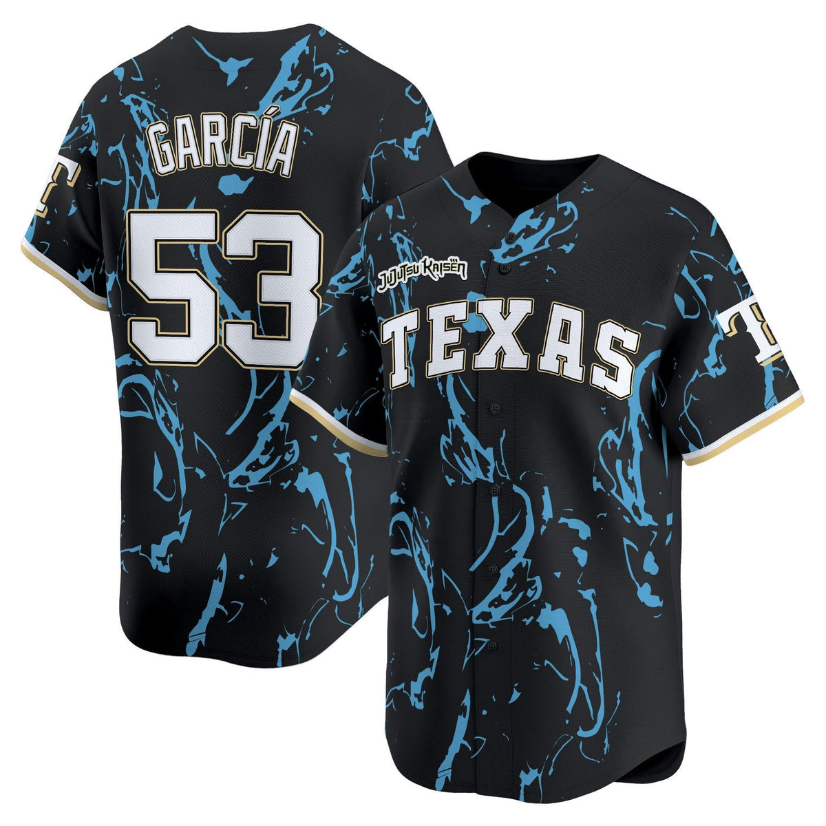 MLB Texas x Jujutsu Kaisen Vapor Premier Limited Jersey