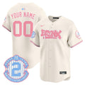 MLB The Bronx Graffiti Bubblegum Pink Vapor Premier Limited Jersey