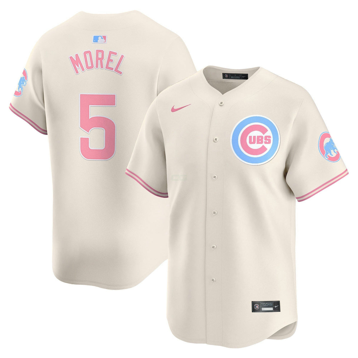 MLB Unisex Chicago Bubblegum Pink Vapor Premier Limited Jersey