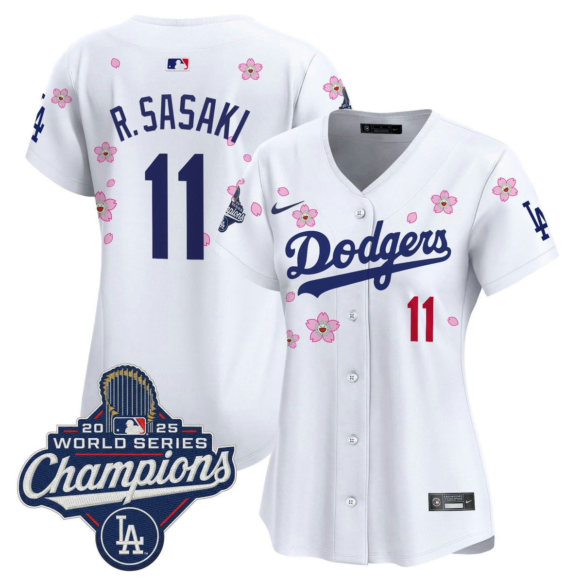 MLB Women’s 2025 World Series Champions x Tokyo Series Vapor Premier Limited Jersey – Stitched