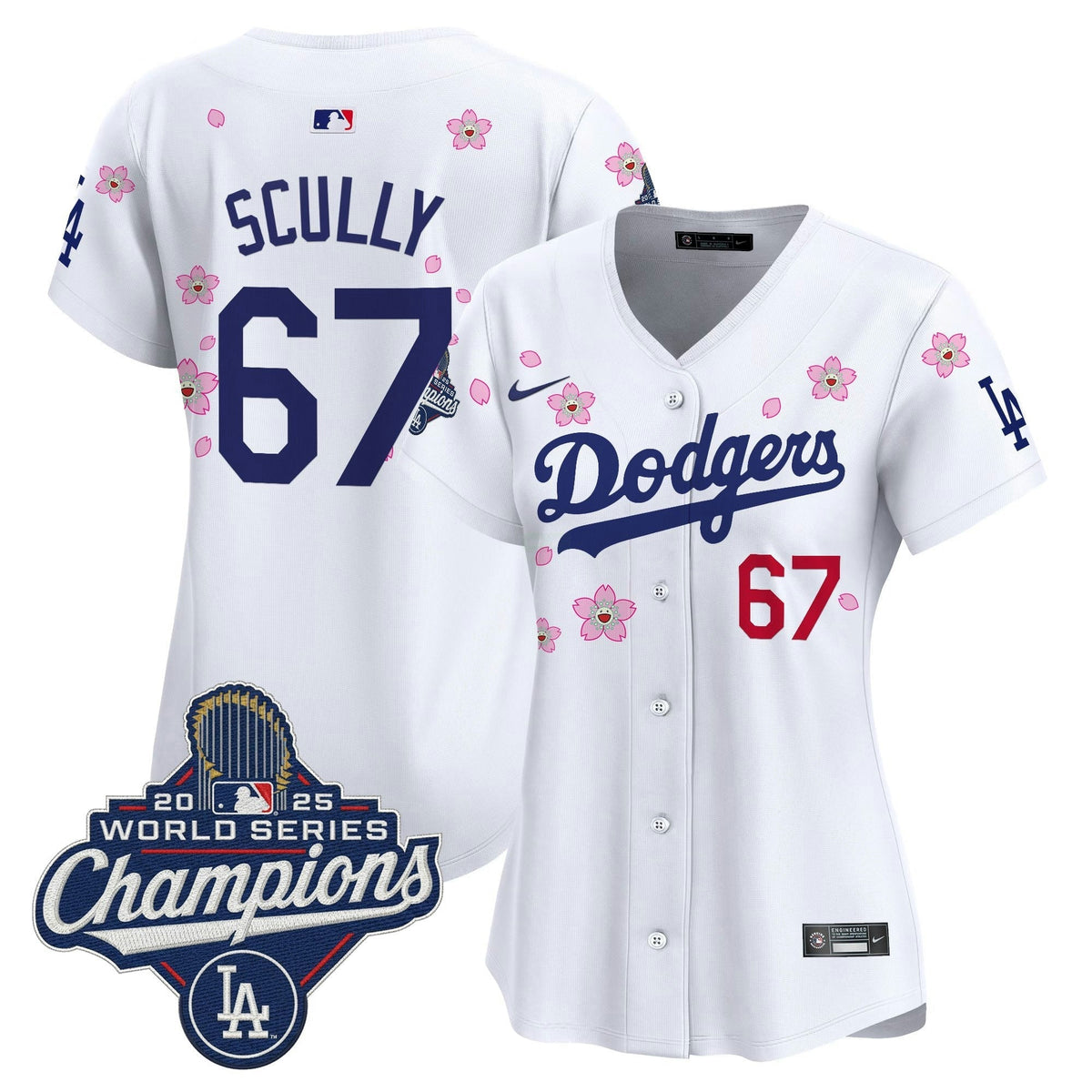 MLB Women’s 2025 World Series Champions x Tokyo Series Vapor Premier Limited Jersey – Stitched