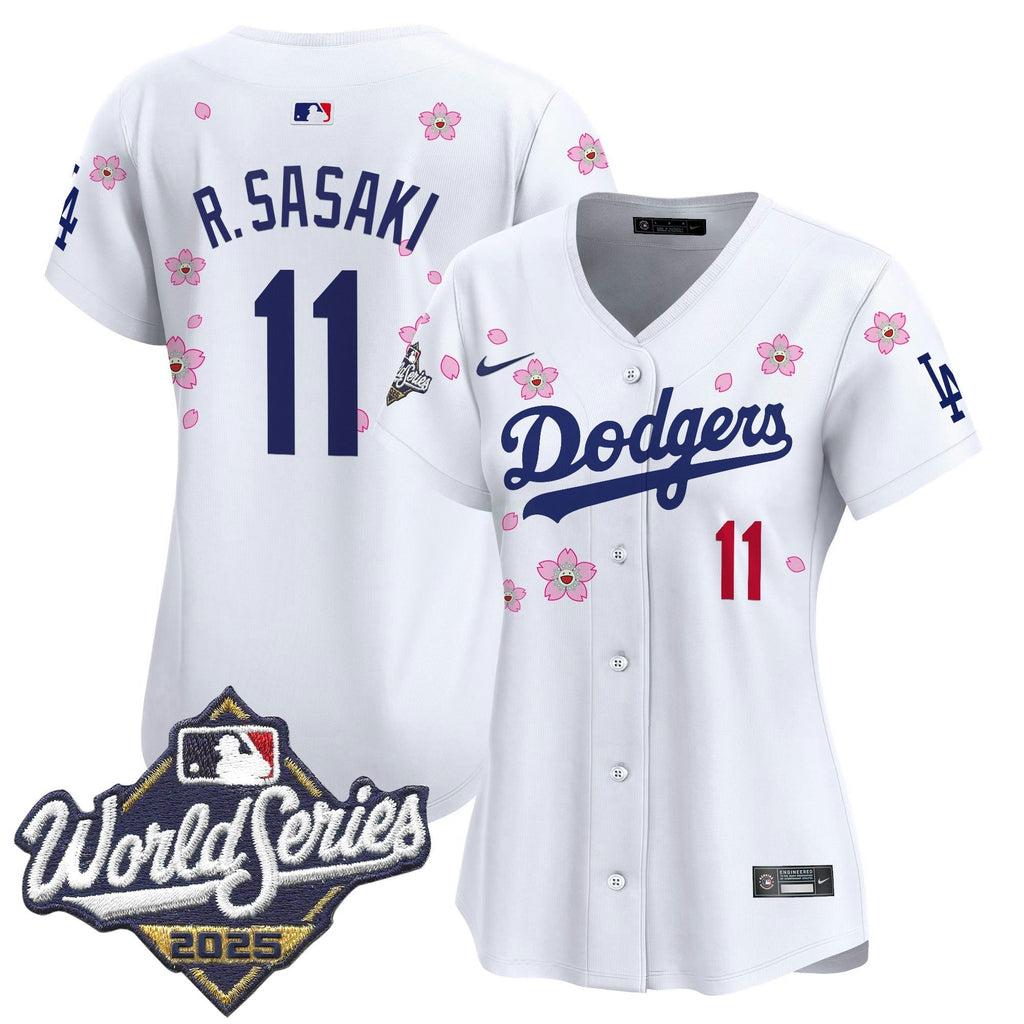 MLB Women’s 2025 World Series x Tokyo Series Vapor Premier Limited Jersey – Stitched