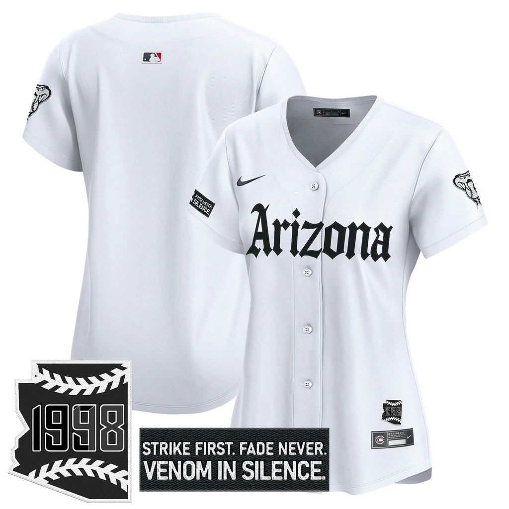 MLB Women’s Arizona ‘Gothic Desert Fang Edition’ Vapor Premier Limited Jersey