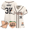 MLB Women’s Atlanta Peach Vapor Premier Limited Jersey
