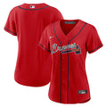 MLB Women’s Atlanta Red Team Jersey - Red
