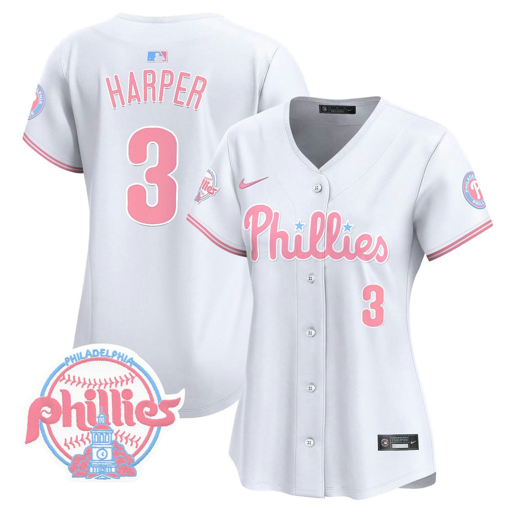 MLB Women’s Bubblegum Pink Vapor Premier Limited Jersey V2