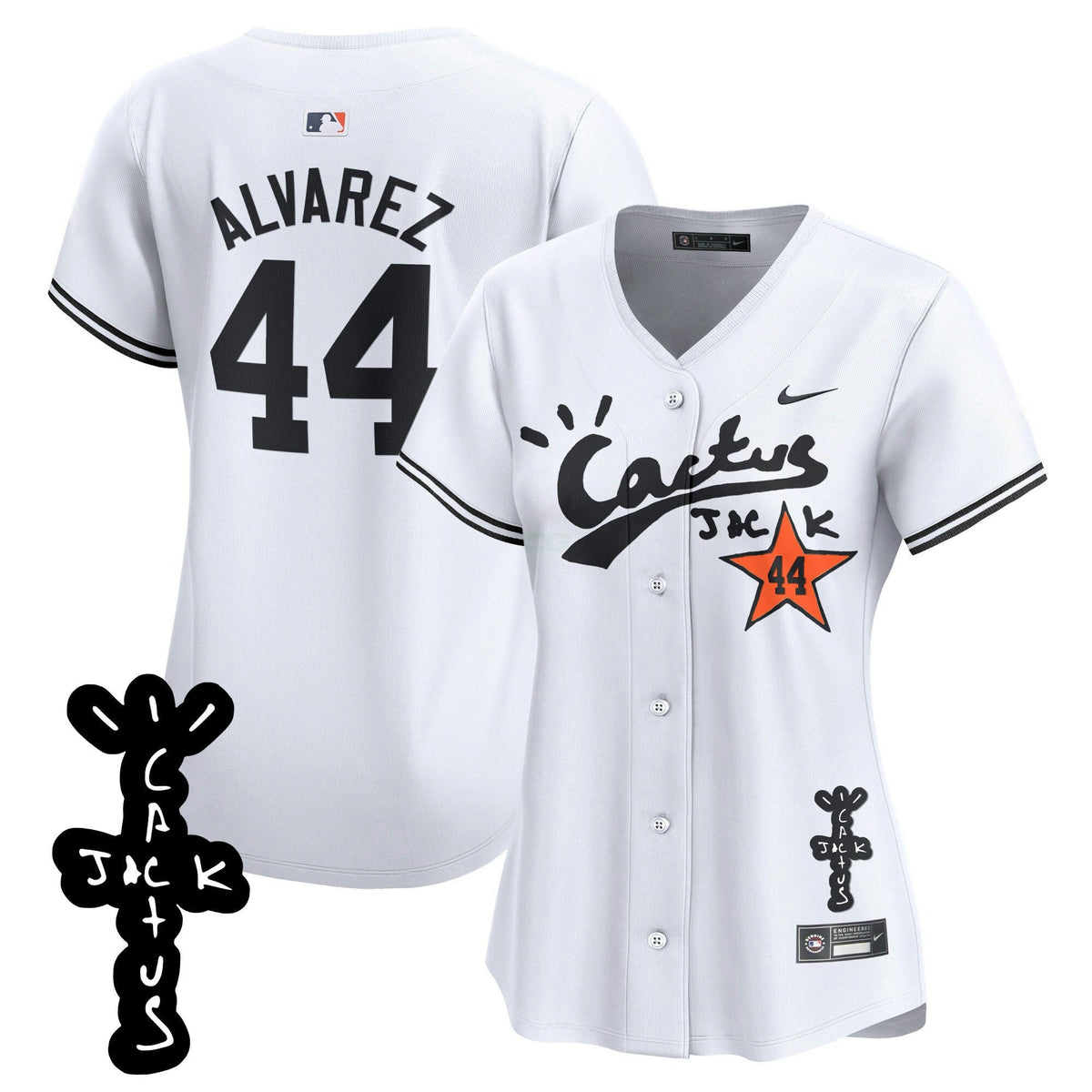 MLB Women’s Cactus Jack Patch Vapor Premier Limited Jersey V2
