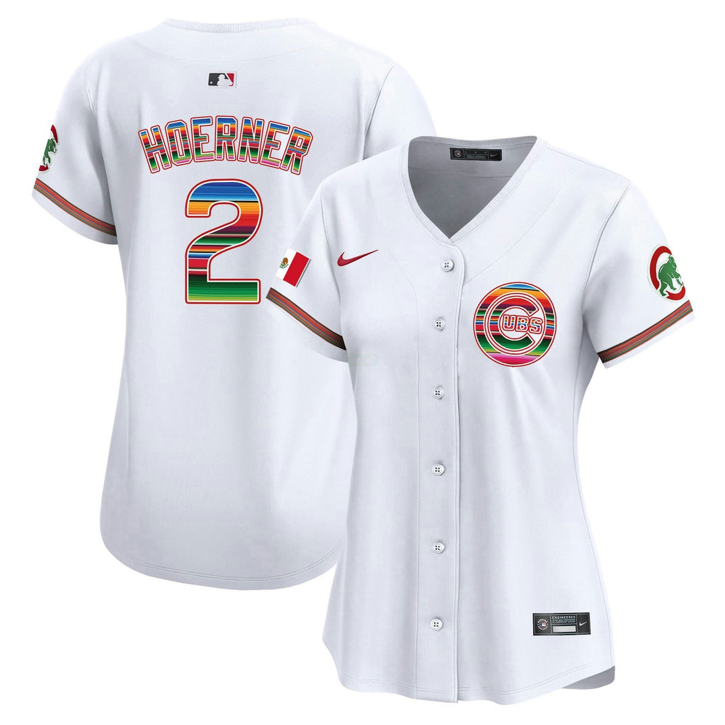 MLB Chicago Cubs Women’s Chicago Mexico Vapor Premier Limited Jersey