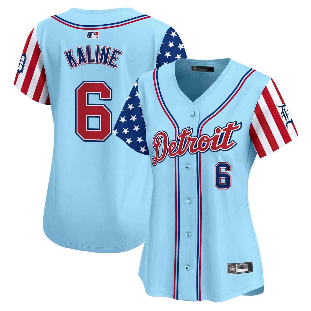 MLB Women’s Detroit 2025 Independence Day Vapor Premier Limited Jersey