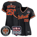 MLB Women’s Detroit 2026 Alternate Vapor Premier Limited Jersey – 250America Patch