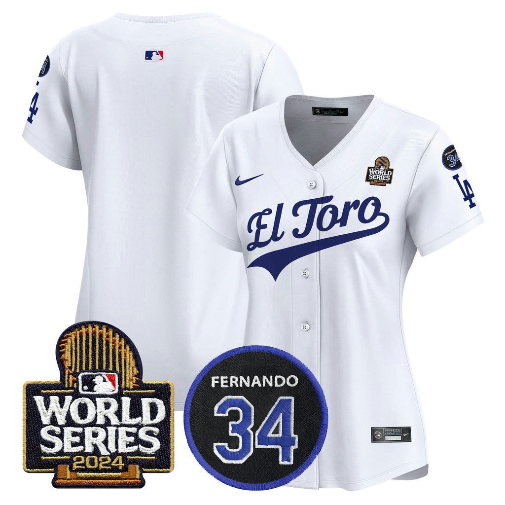MLB Women’s El Toro 2024 World Series Patch Vapor Premier Limited Jersey