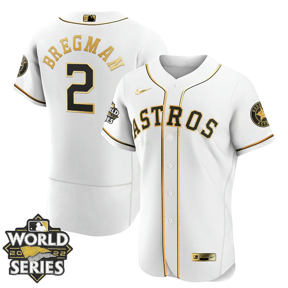 MLB Women’s Houston 2022 World Series Player Jersey