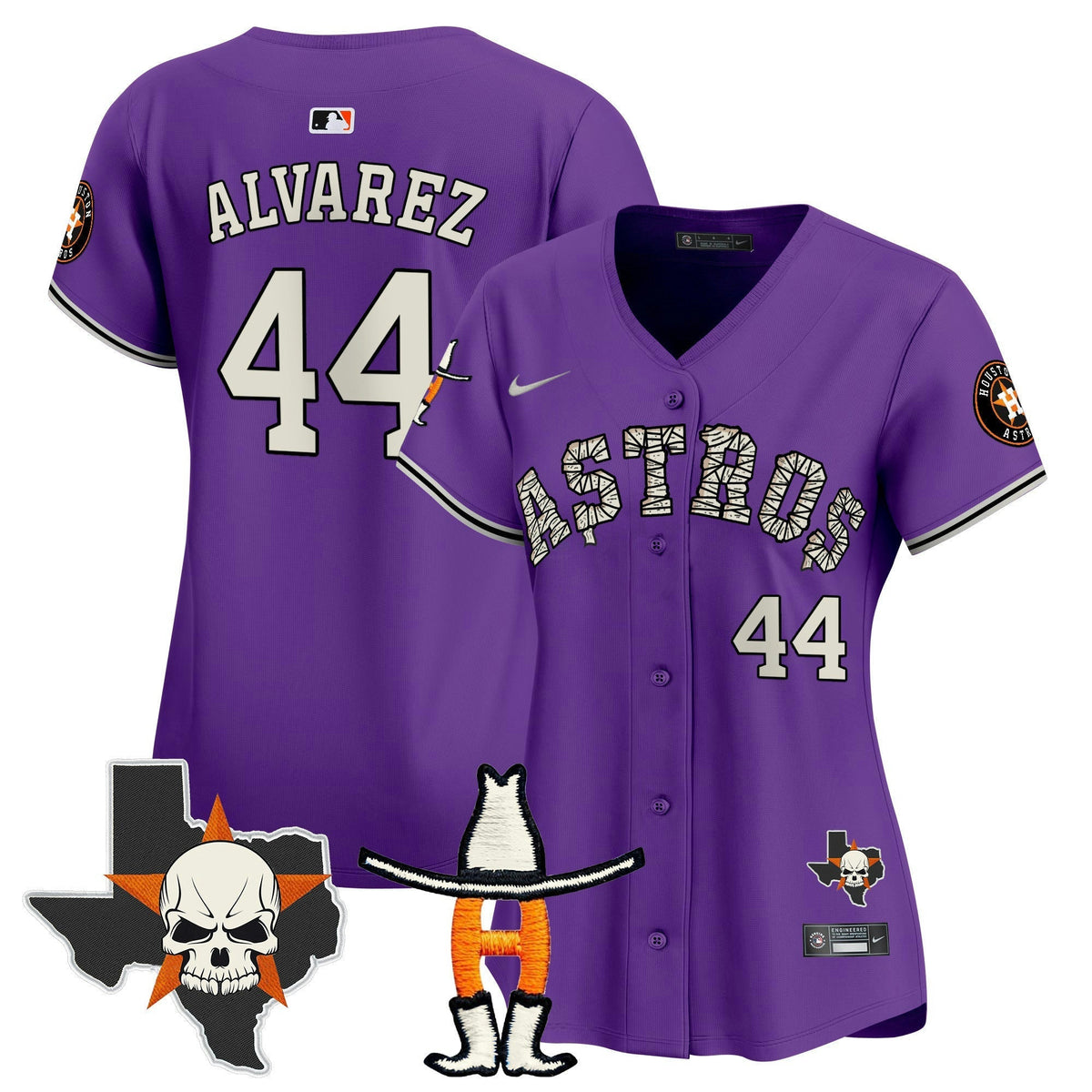 MLB Women’s Houston Halloween Vapor Premier Limited Jersey