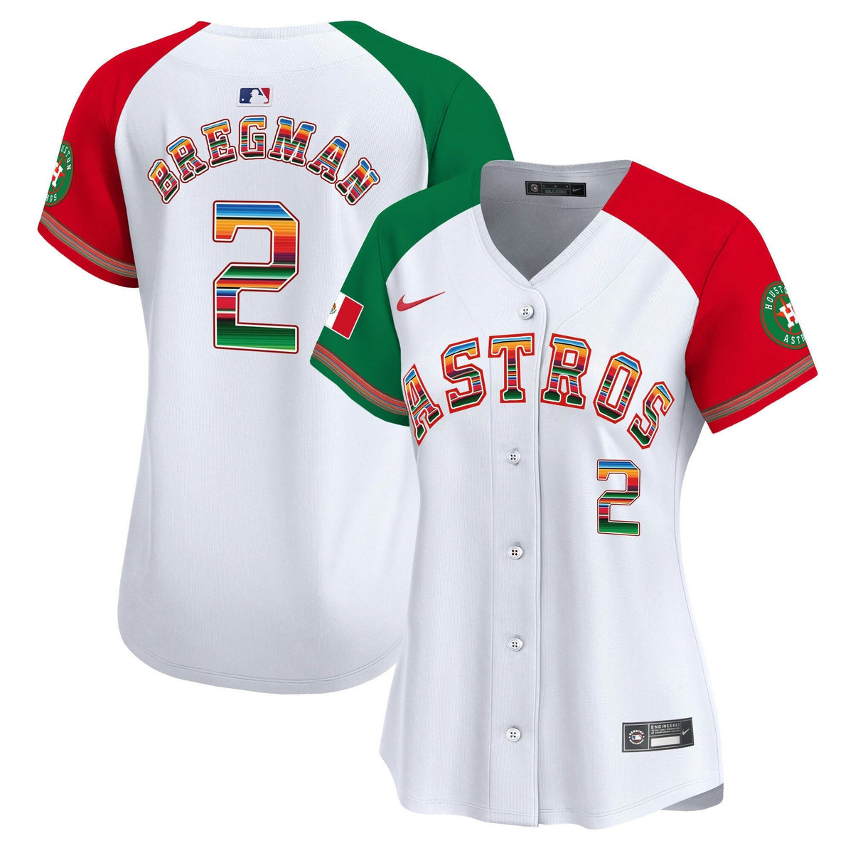 MLB Women’s Houston Mexico Vapor Premier Limited Jersey