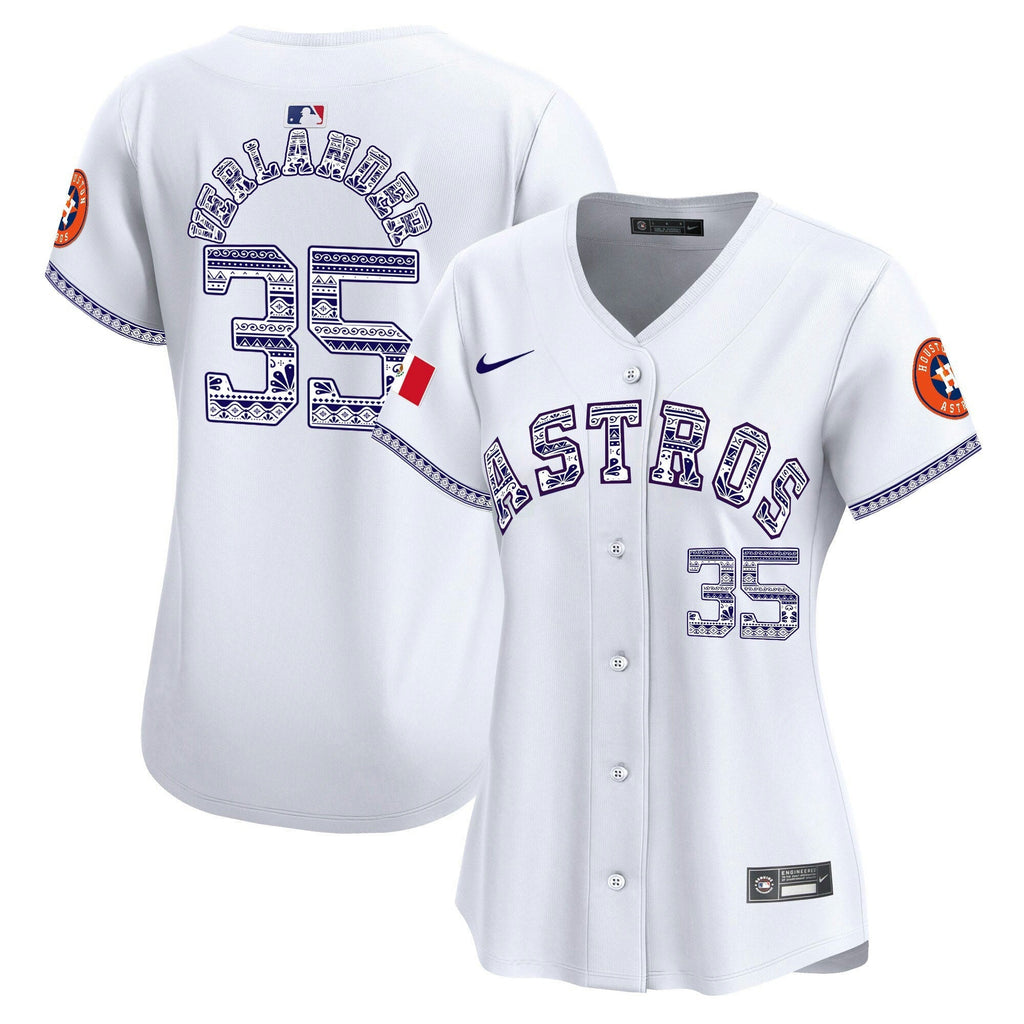 MLB Women’s Houston Mexico Vapor Premier Limited Jersey V2