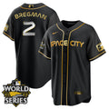 MLB Women’s Houston Space City Gold 2022 World Series Jersey