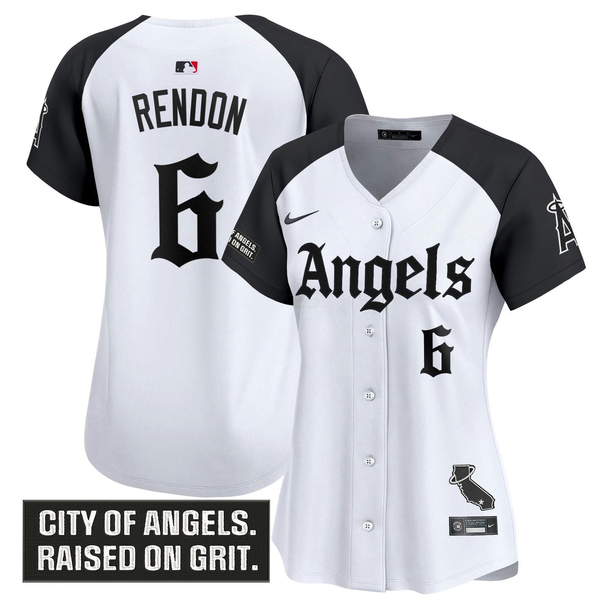 MLB Women’s Los Angeles ‘Gothic Halo Edition’ Vapor Premier Limited Jersey