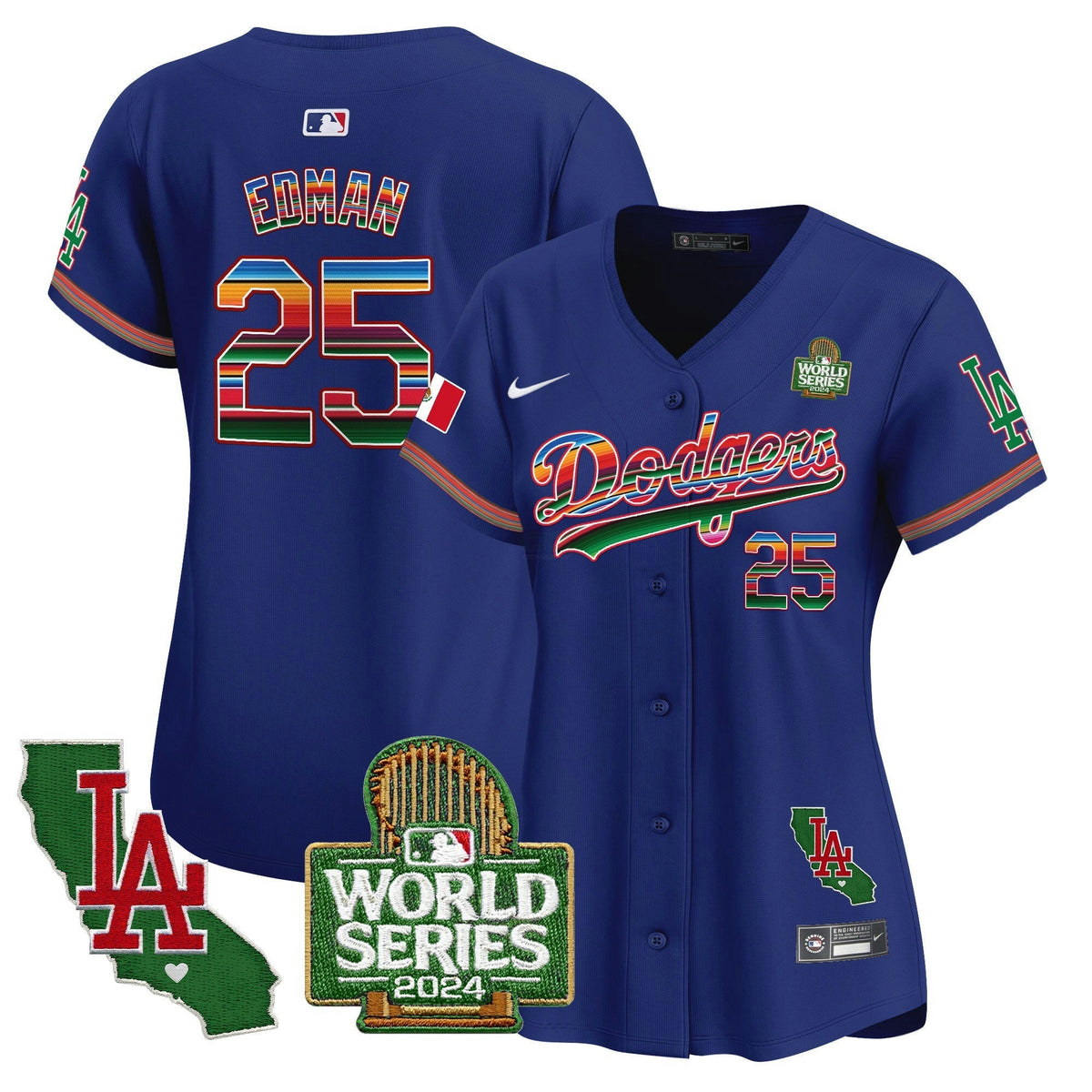 MLB Women’s Mexico 2024 World Series Vapor Premier Limited Jersey V2
