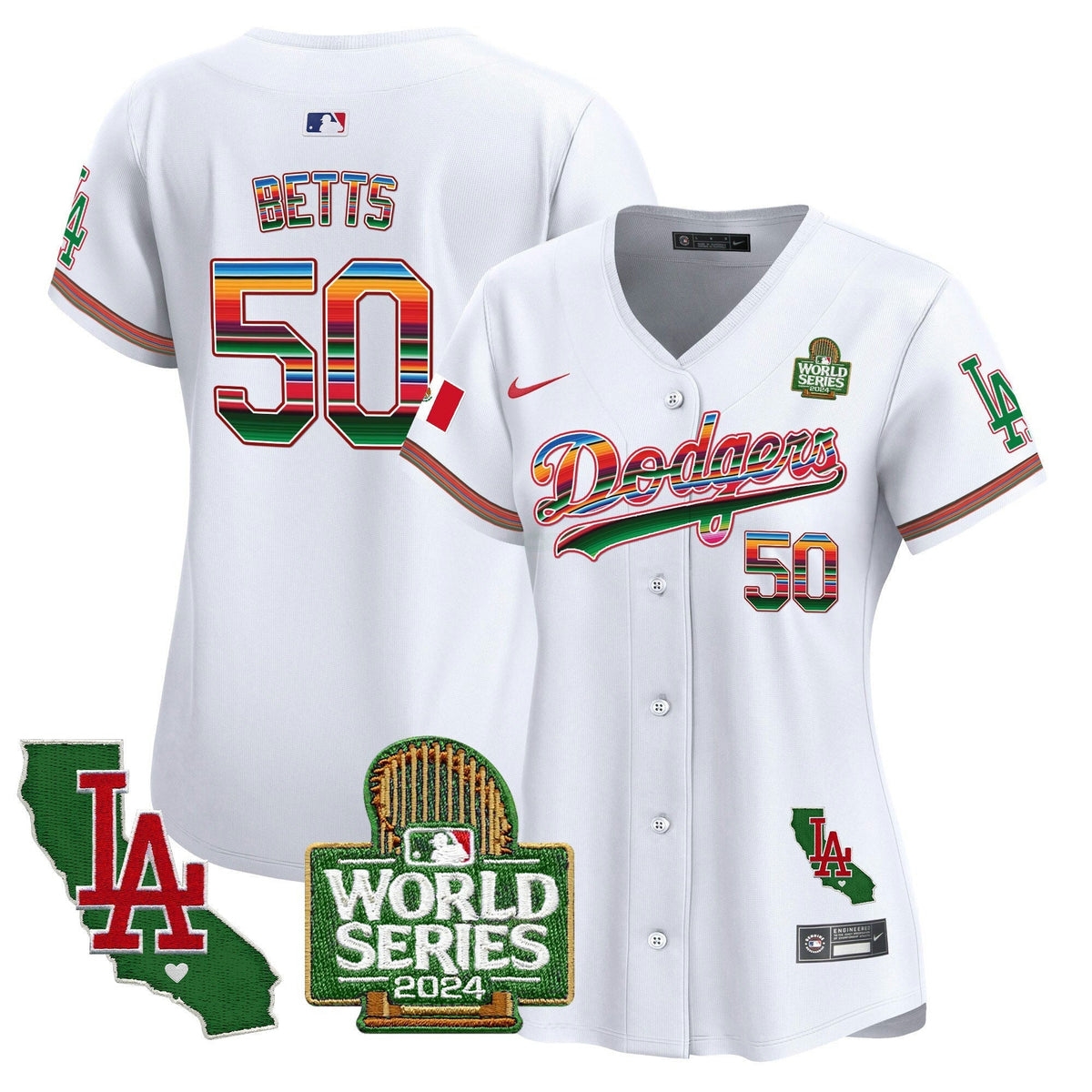 MLB Women’s Mexico 2024 World Series Vapor Premier Limited Jersey V2