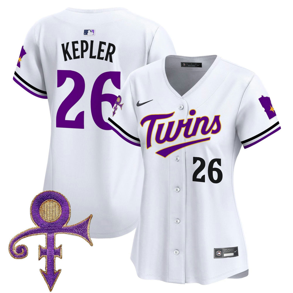 MLB Women’s Minnesota Prince Patch Vapor Premier Limited Jersey V3