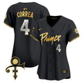 MLB Women’s Minnesota Prince Patch Vapor Premier Limited Jersey V4
