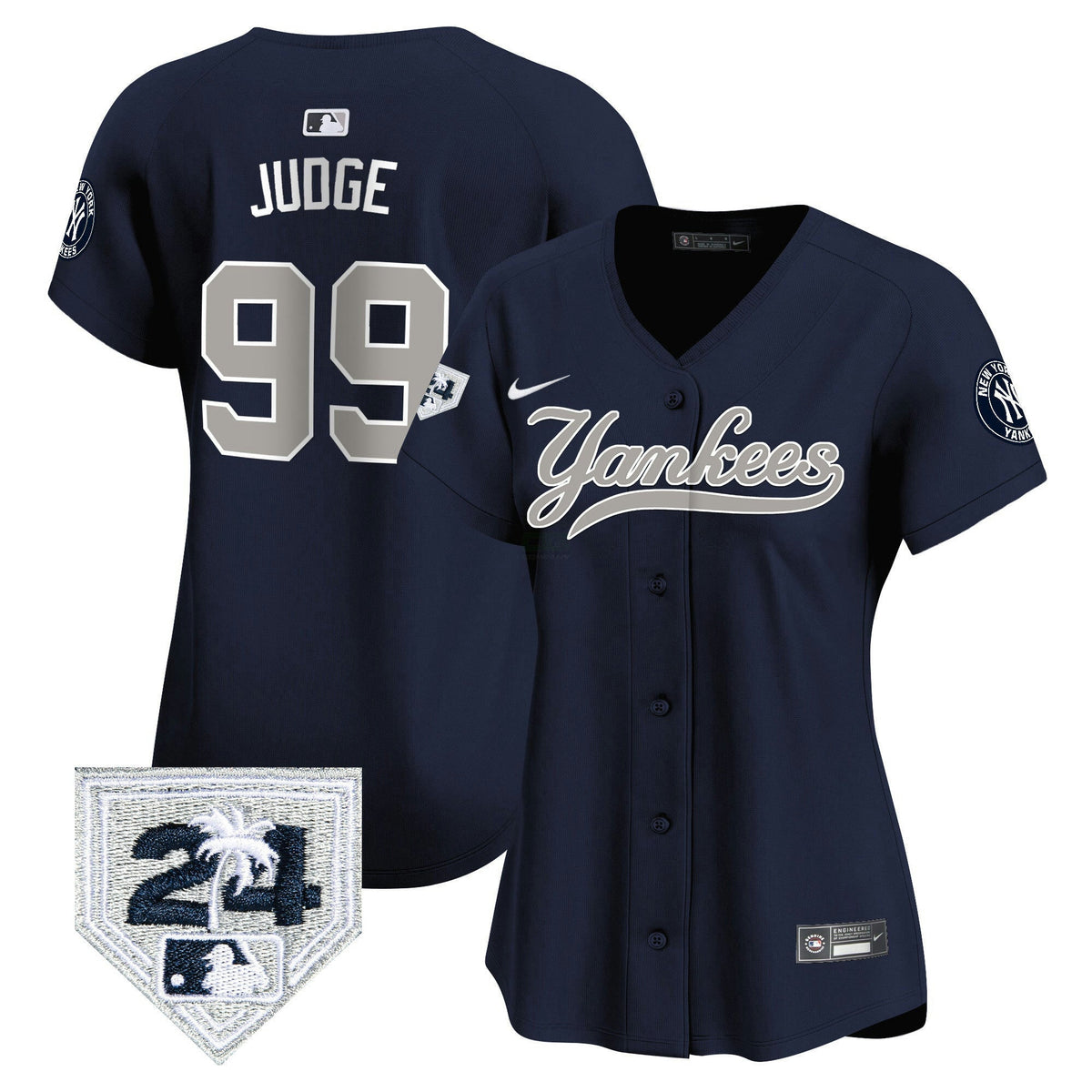 MLB Women’s New York 2024 Spring Training Patch Vapor Premier Limited Jersey V6