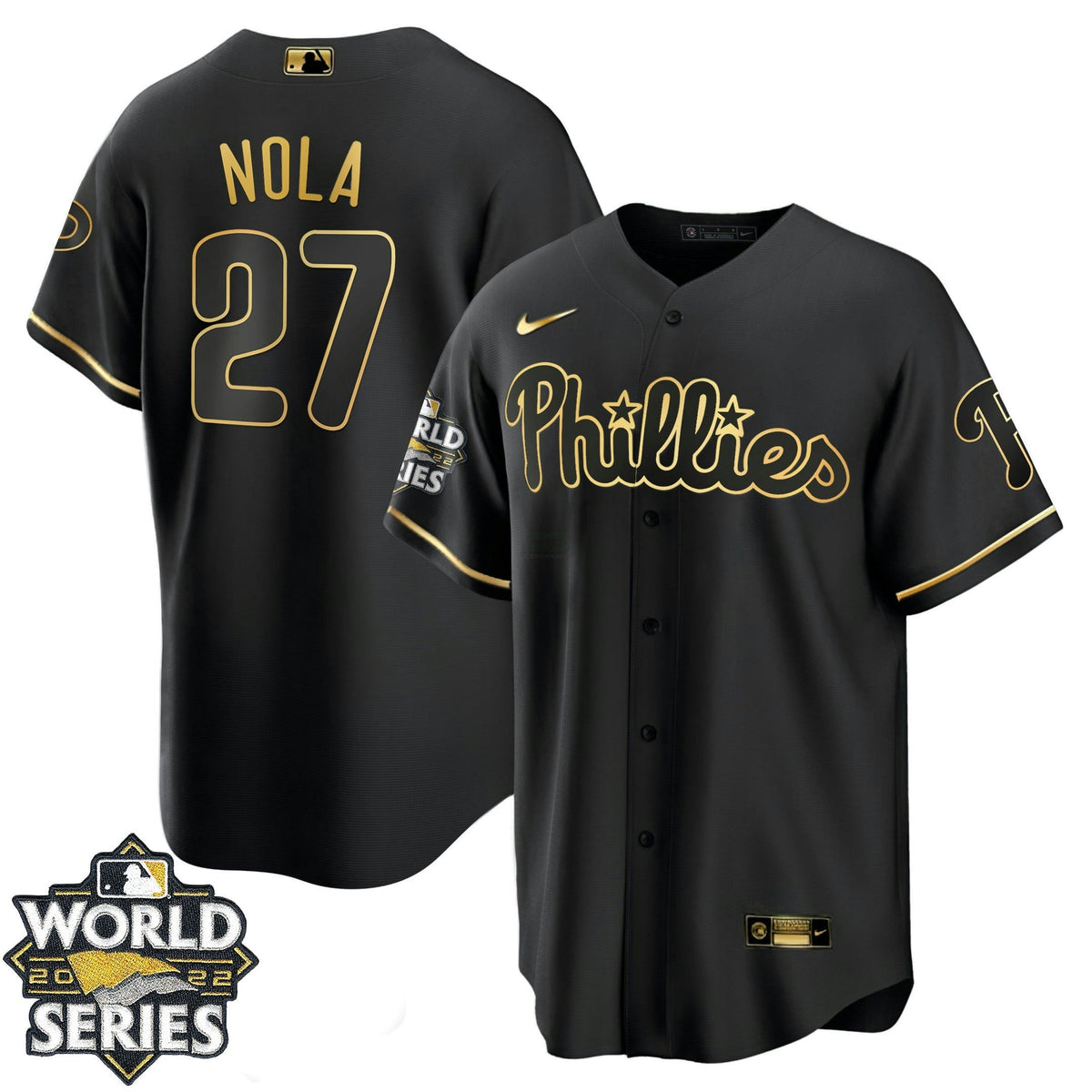 MLB Women’s Philadelphia Gold 2022 World Series Jersey