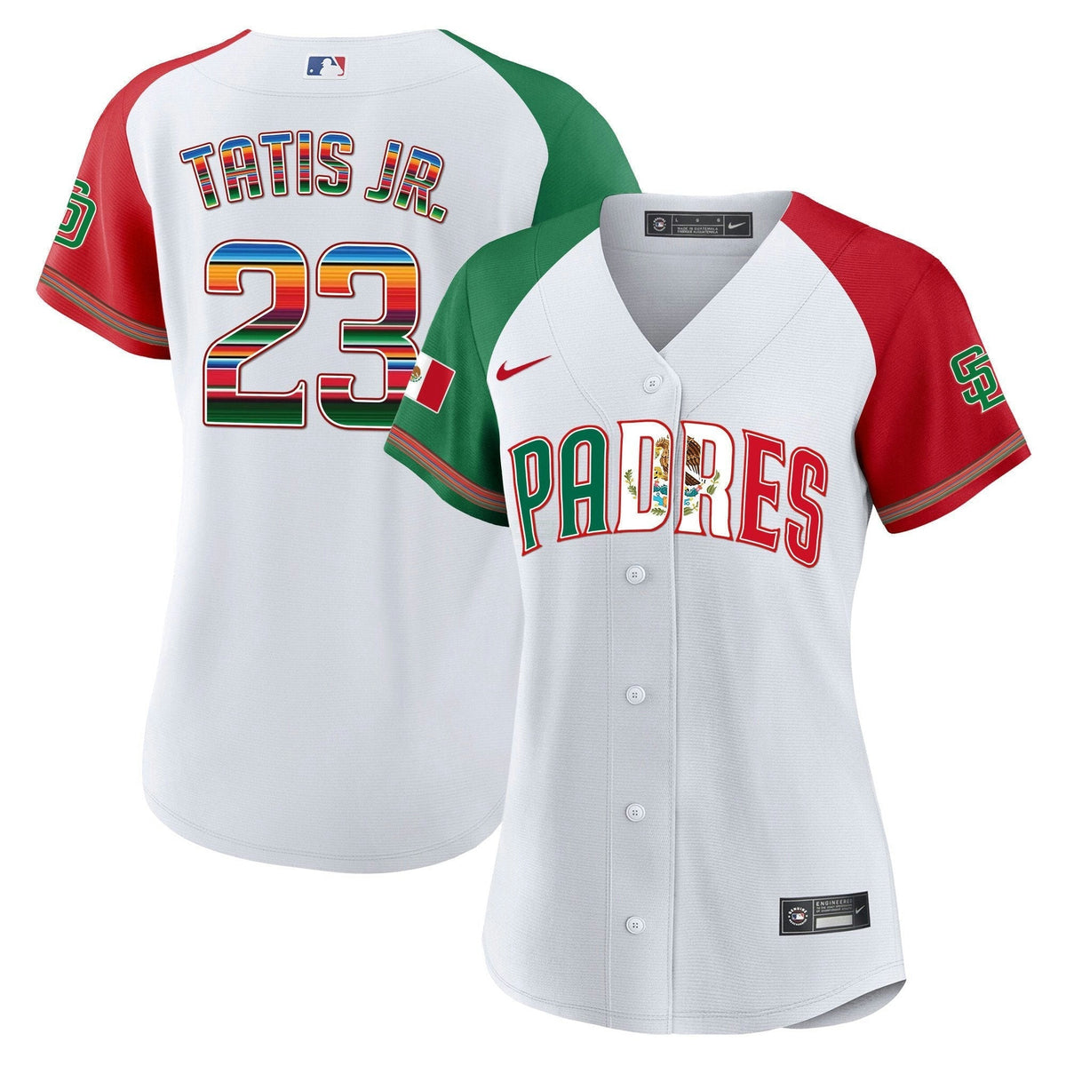 MLB Women’s San Diego Mexico Cool Base Limited Jersey V2