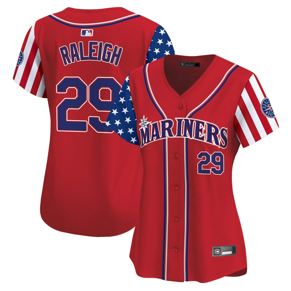 MLB Women’s Seattle 2025 Independence Day Vapor Premier Limited Jersey
