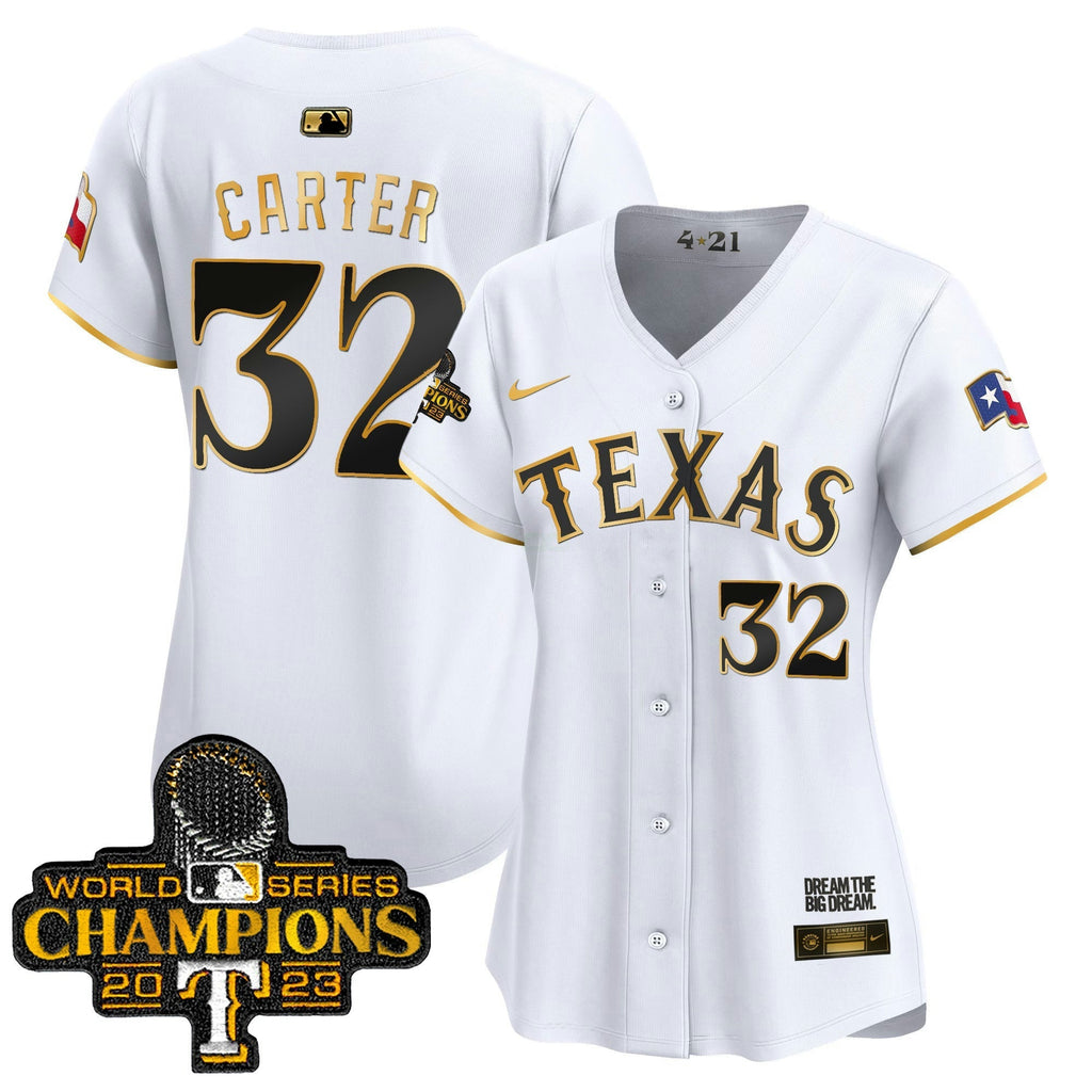 MLB Women’s Texas 2023 World Series Champions City Connect Vapor Premier Limited Jersey