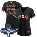MLB Women’s Texas Mexico 2023 World Series Champions Jersey V2
