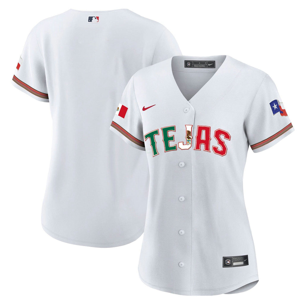 MLB Women’s Texas Mexico Flag Jersey