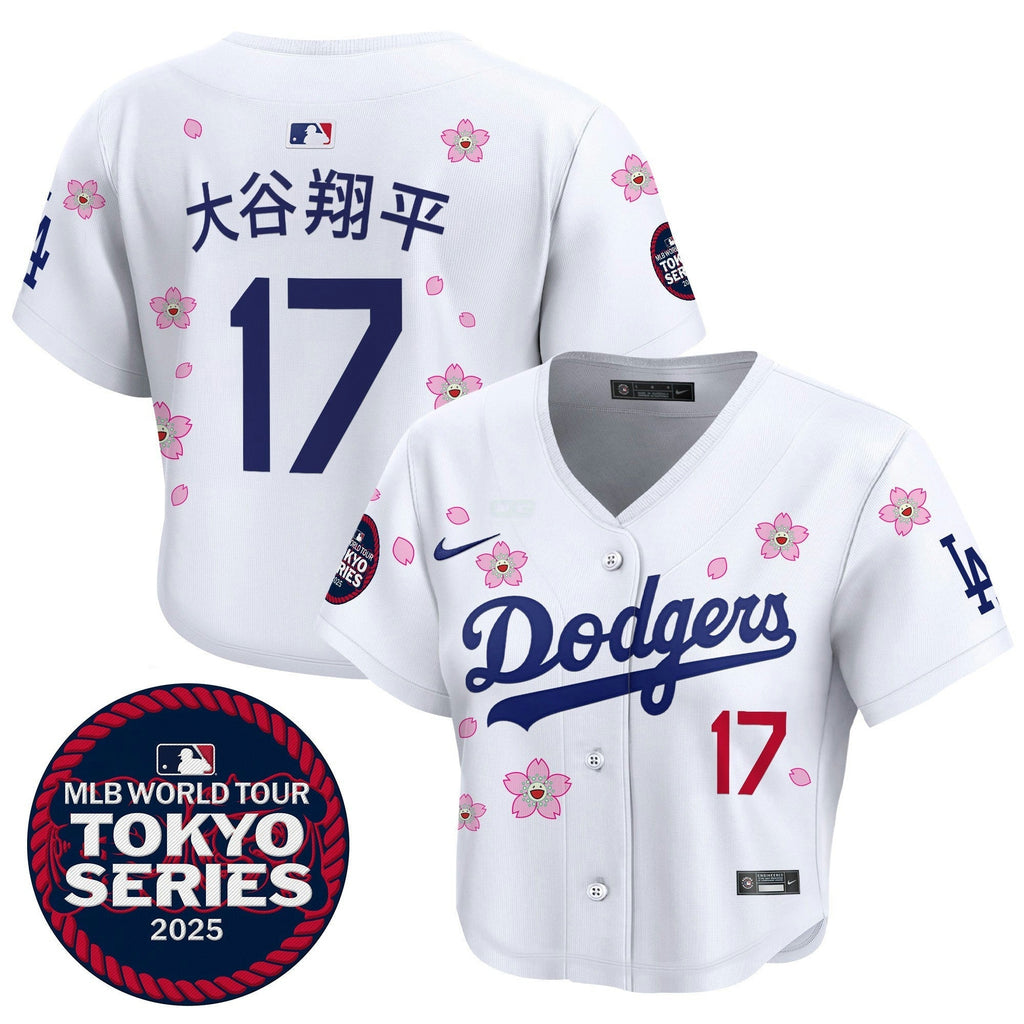 MLB Women’s Tokyo Series 2025 Crop Top Jersey – Stitched