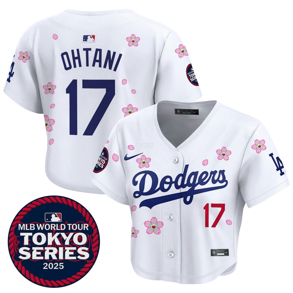 MLB Women’s Tokyo Series 2025 Crop Top Jersey – Stitched