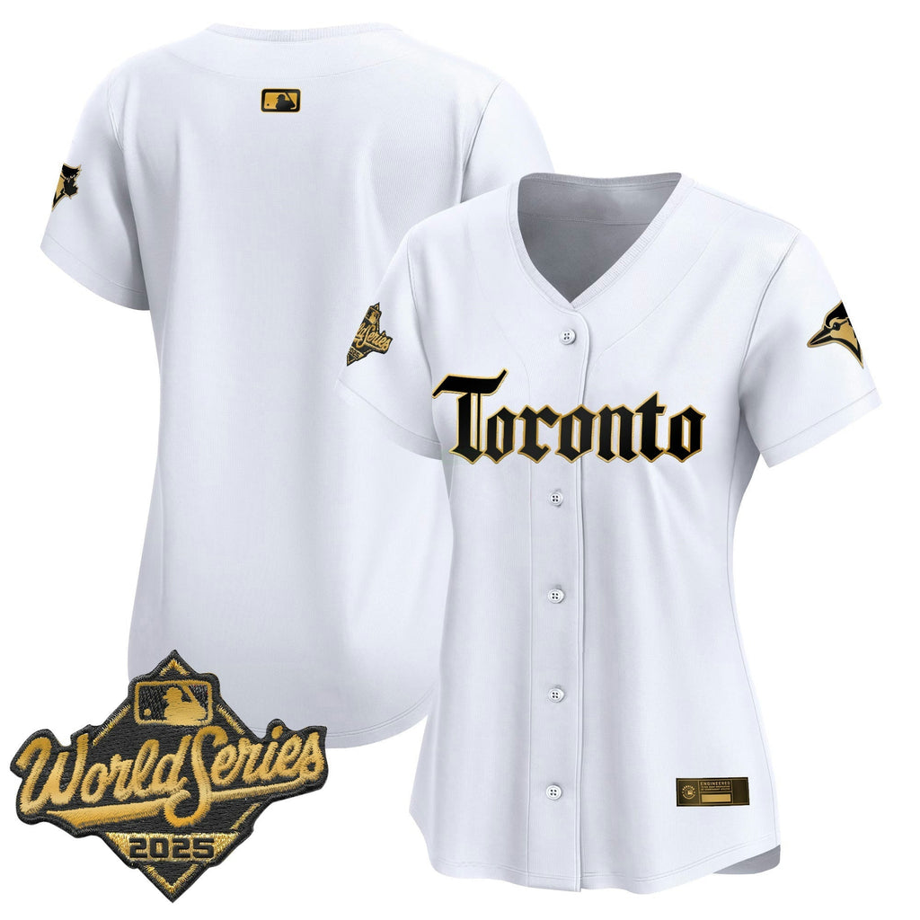 MLB Women’s Toronto 2025 World Series Vapor Premier Limited Jersey – Gothic North Edition