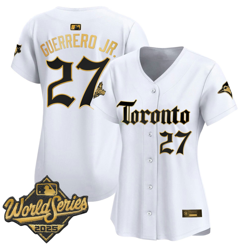 MLB Women’s Toronto 2025 World Series Vapor Premier Limited Jersey – Gothic North Edition