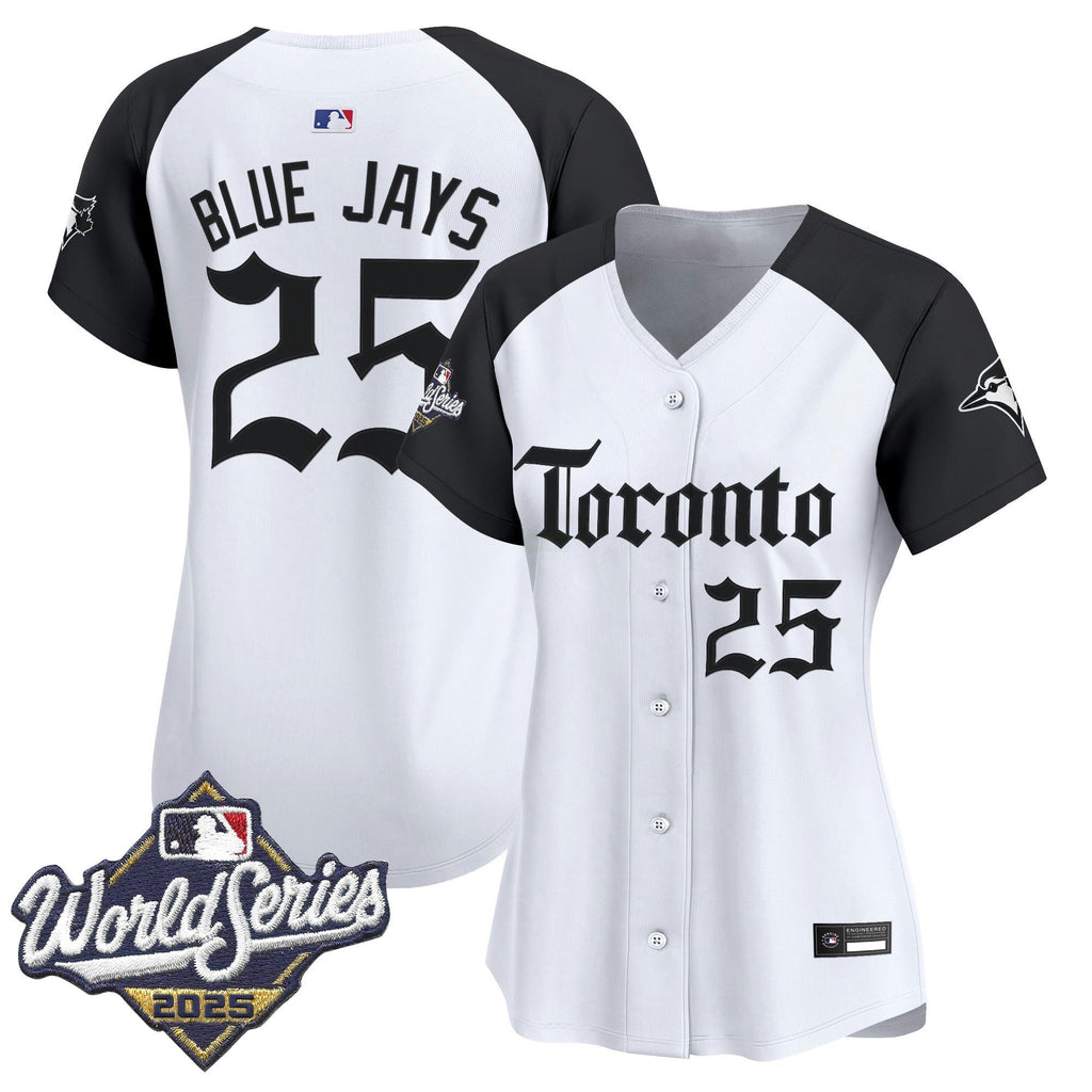MLB Women’s Toronto 2025 World Series Vapor Premier Limited Jersey – Gothic North Edition