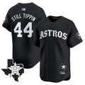 MLB Youth’s Still Tippin Houston ‘Old English Edition’ Vapor Premier Limited Jersey - Black