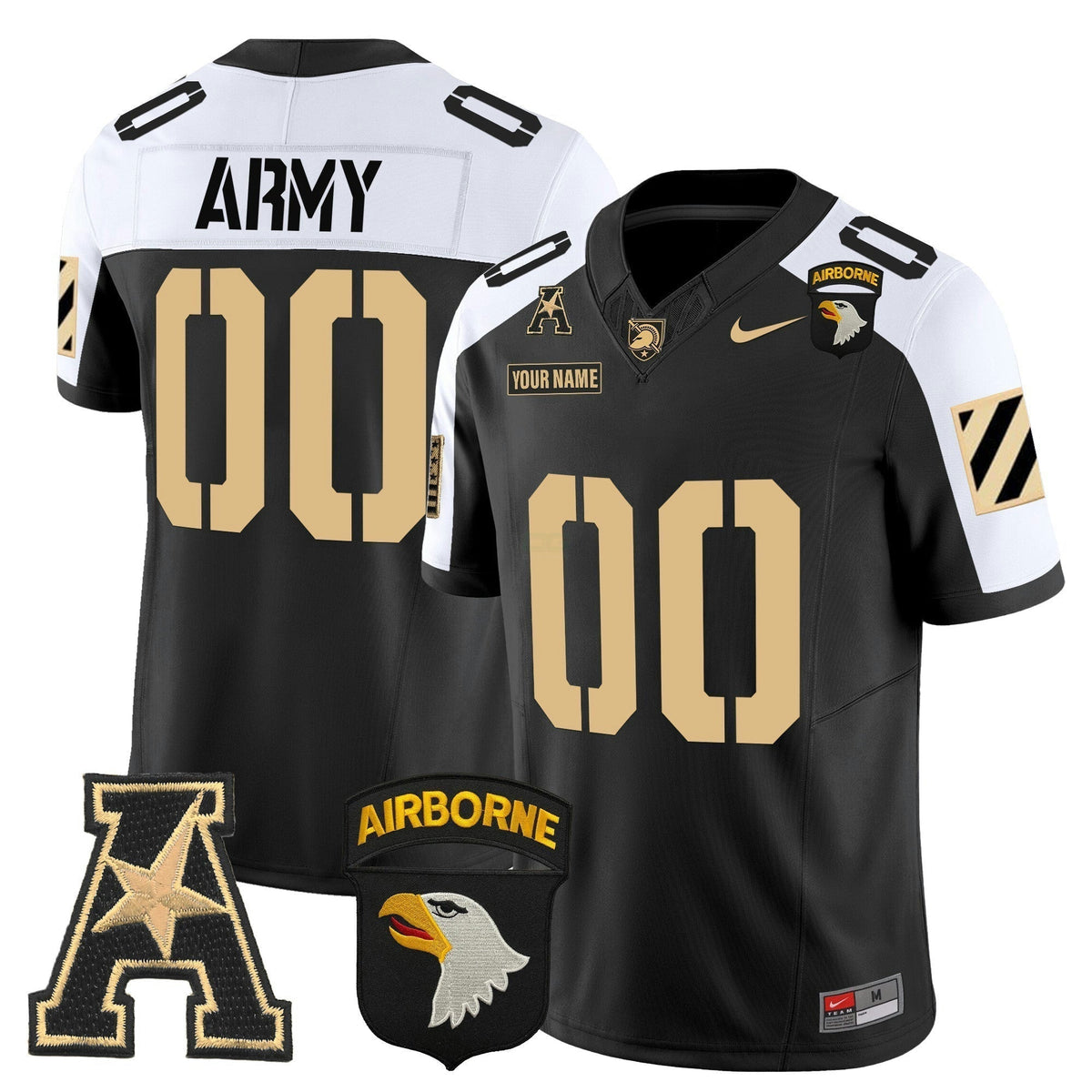 NCAA 101st Airborne Division Patch 2024 Vapor Limited Jersey V3 - Custom