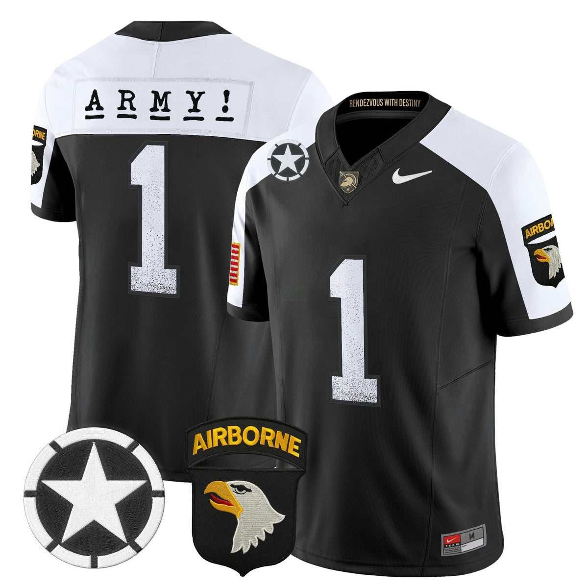 NCAA 101st Airborne Division Patch 2024 Vapor Limited Jersey