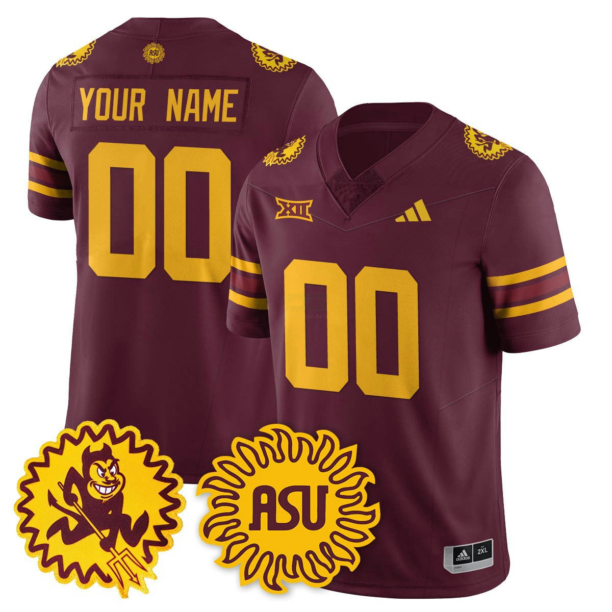 Jersey NCAA 1975 Throwback Custom Uniform