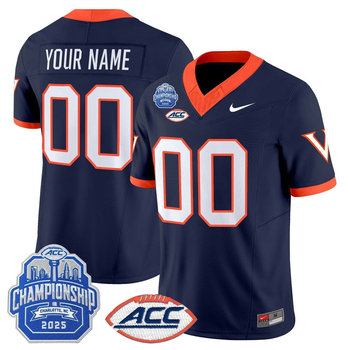 NCAA 1995 Throwbacks Vapor Limited Jersey - 2025 ACC Championship Patch - Custom